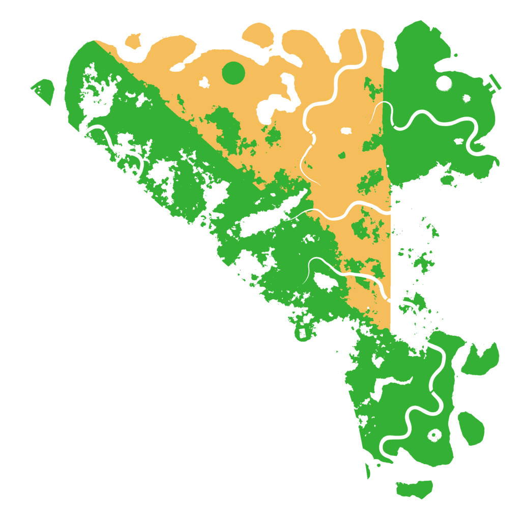 Biome Rust Map: Procedural Map, Size: 5970, Seed: 519991304