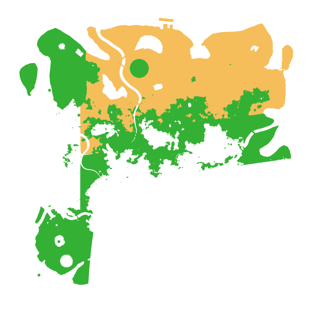 Biome Rust Map: Procedural Map, Size: 4500, Seed: 1470003048