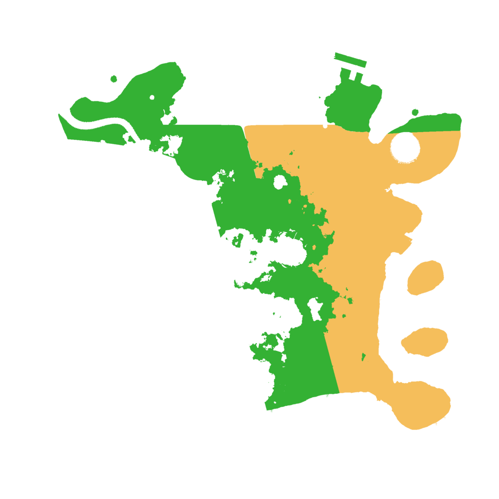Biome Rust Map: Procedural Map, Size: 3000, Seed: 50050