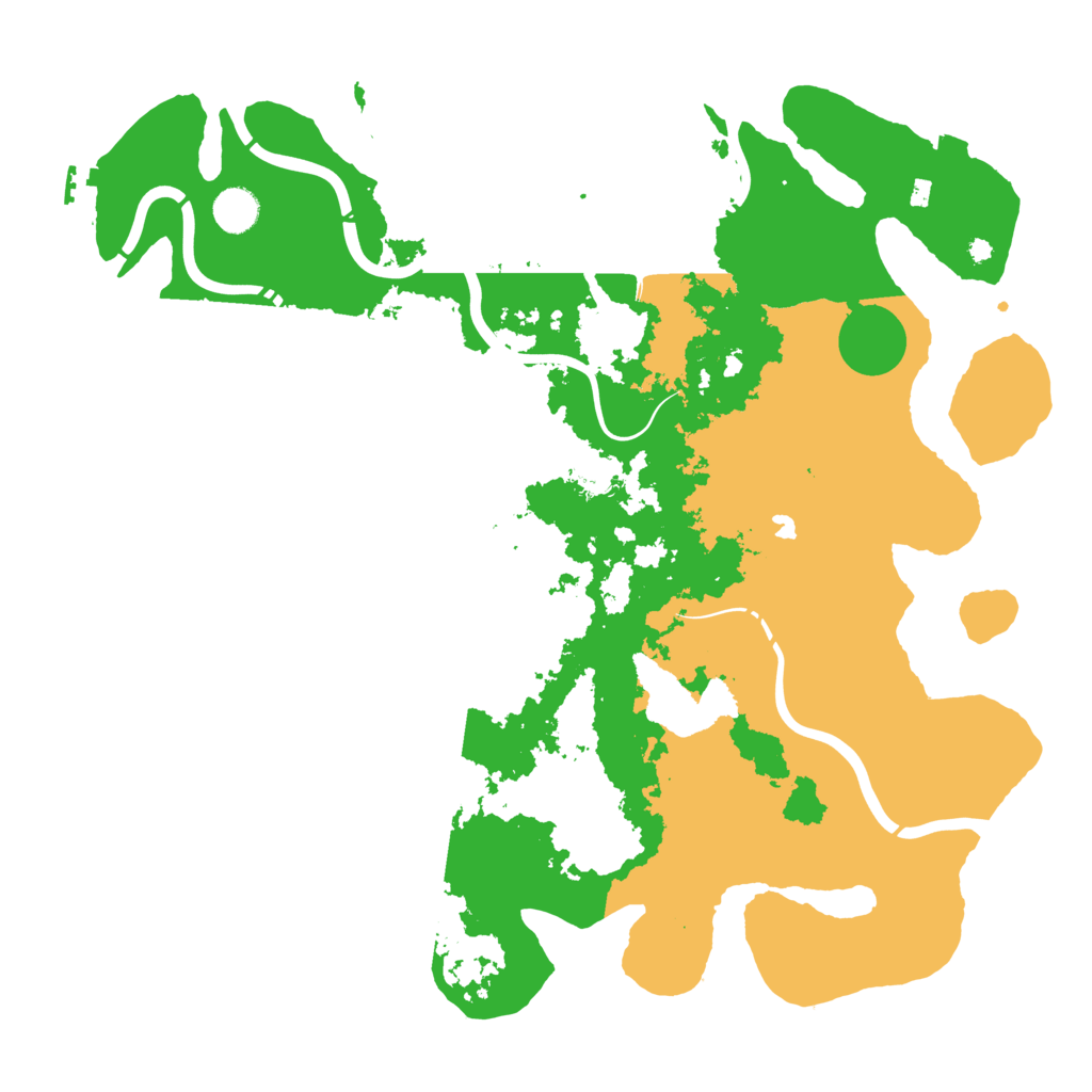 Biome Rust Map: Procedural Map, Size: 4250, Seed: 660235301