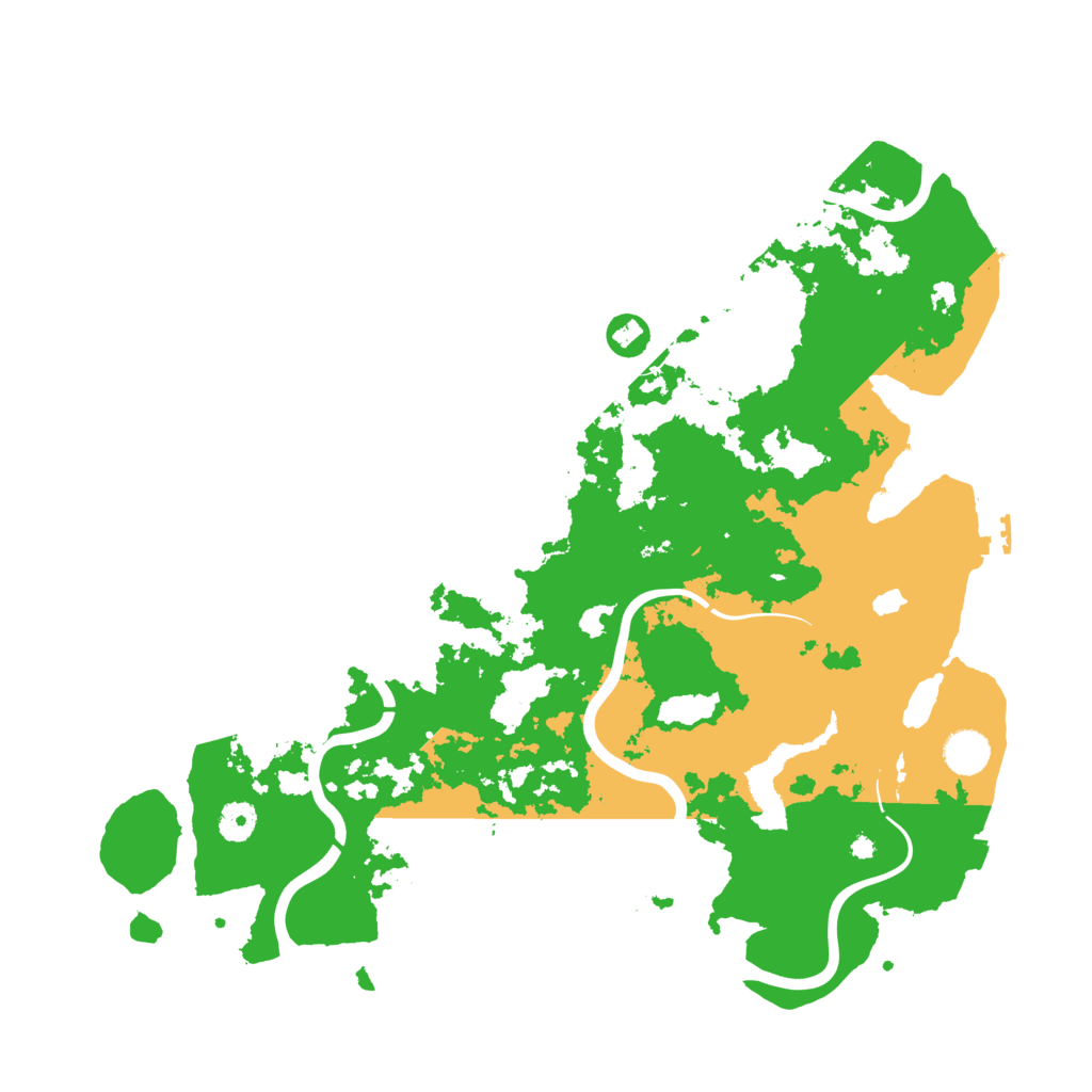 Biome Rust Map: Procedural Map, Size: 4200, Seed: 1605948262