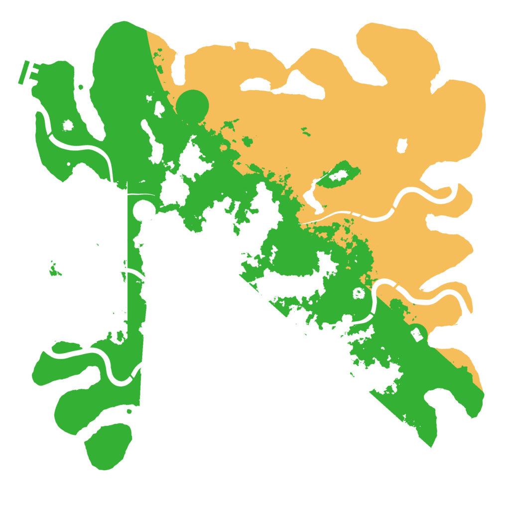 Biome Rust Map: Procedural Map, Size: 4250, Seed: 45465464
