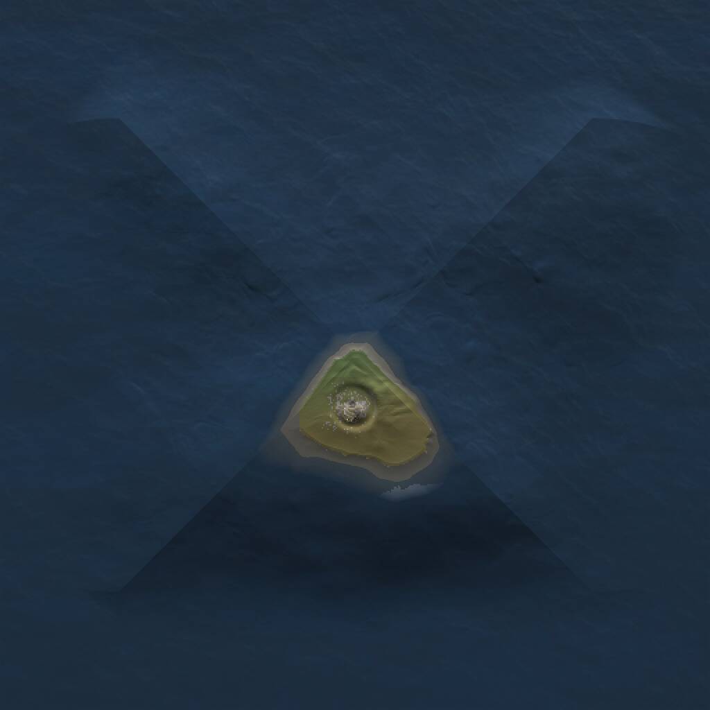 Rust Map: Procedural Map, Size: 1000, Seed: 1521143545, 1 Monuments