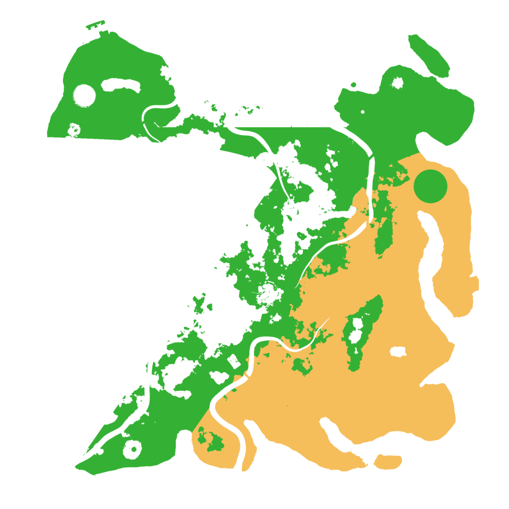 Biome Rust Map: Procedural Map, Size: 4000, Seed: 488858194