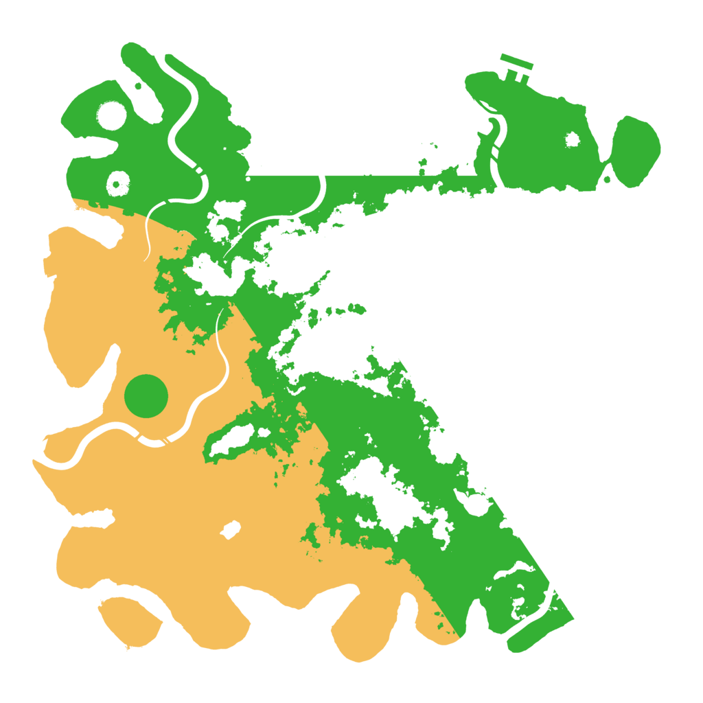 Biome Rust Map: Procedural Map, Size: 4250, Seed: 167395384