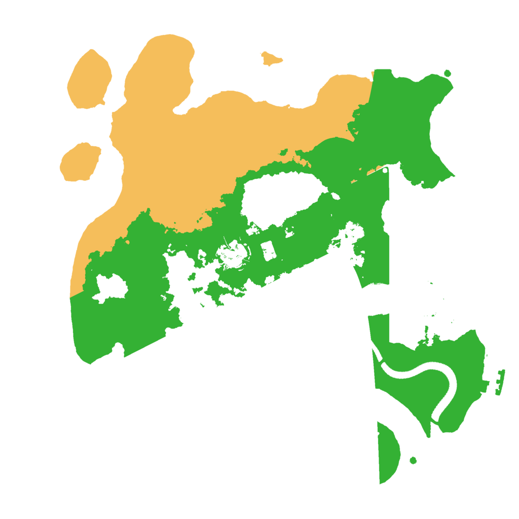 Biome Rust Map: Procedural Map, Size: 3000, Seed: 1600142038
