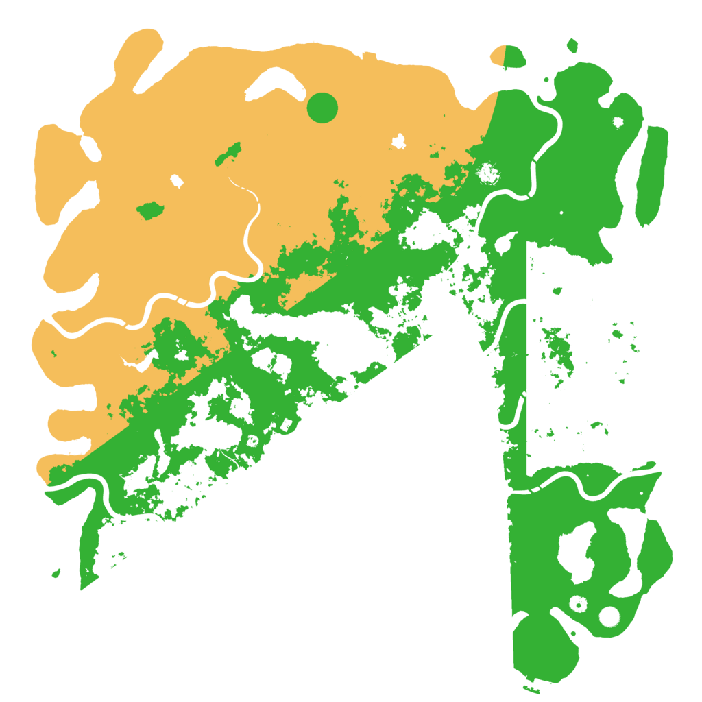 Biome Rust Map: Procedural Map, Size: 6000, Seed: 811061004