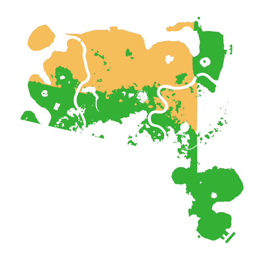 Biome Rust Map: Procedural Map, Size: 4000, Seed: 1739611158
