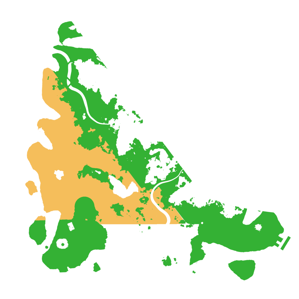 Biome Rust Map: Procedural Map, Size: 4000, Seed: 2014517204