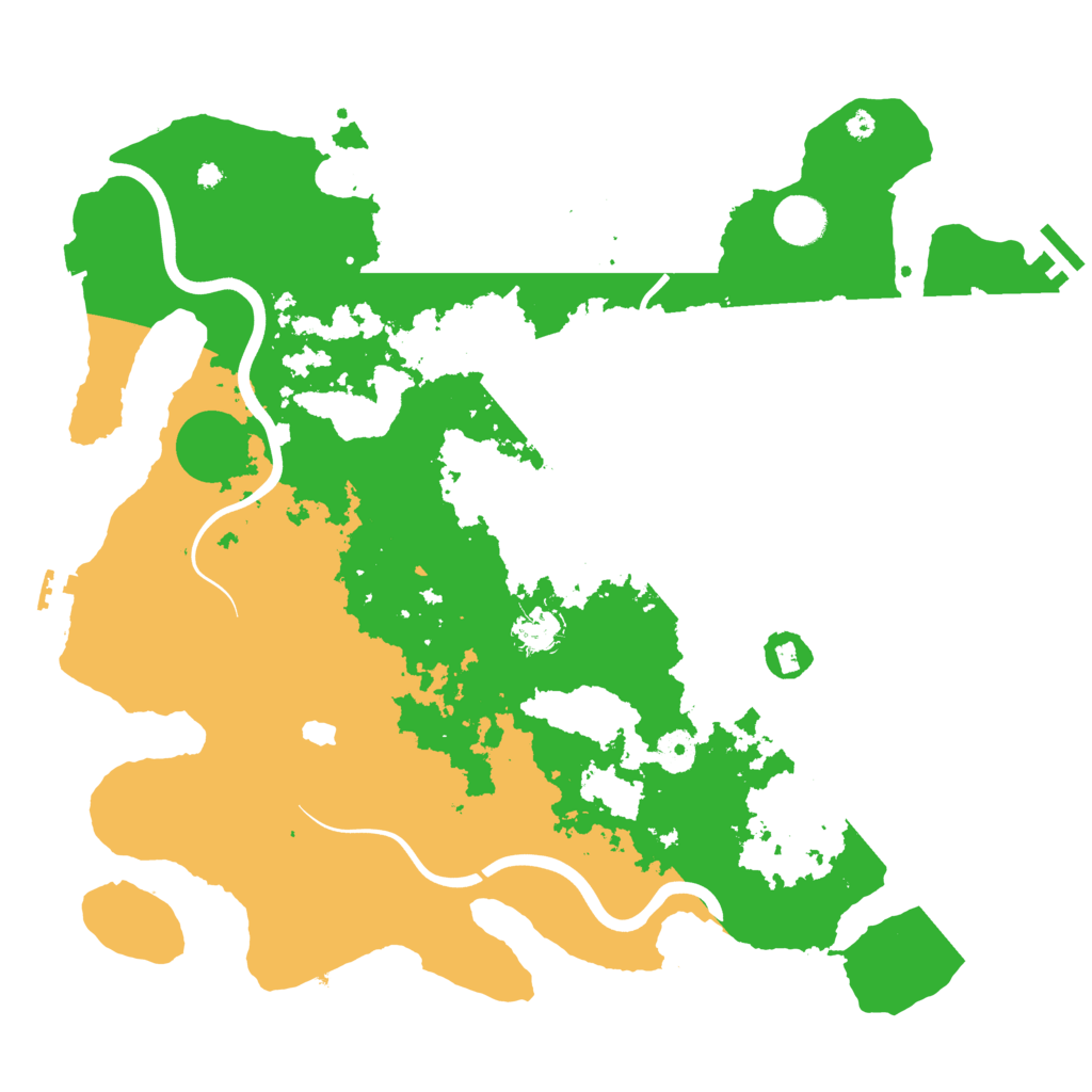 Biome Rust Map: Procedural Map, Size: 4000, Seed: 1479708739