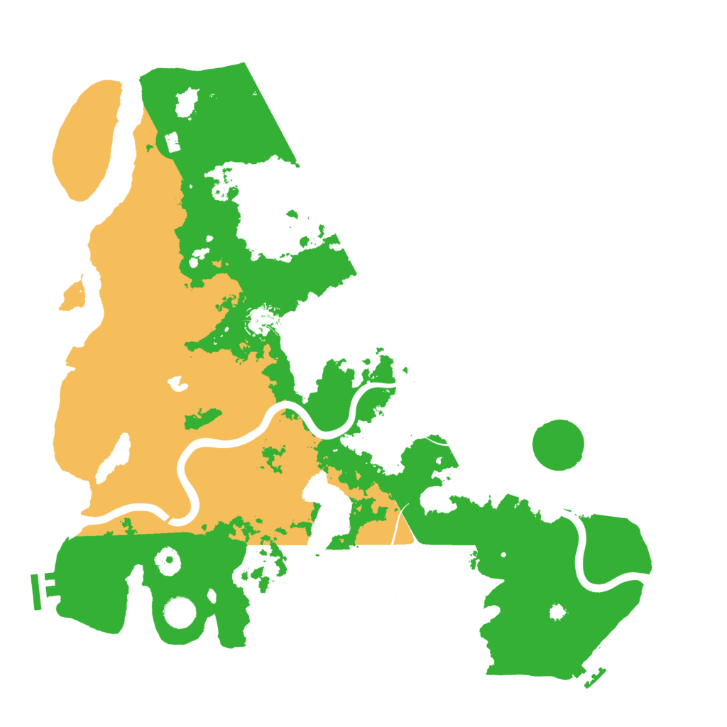 Biome Rust Map: Procedural Map, Size: 4100, Seed: 465142126