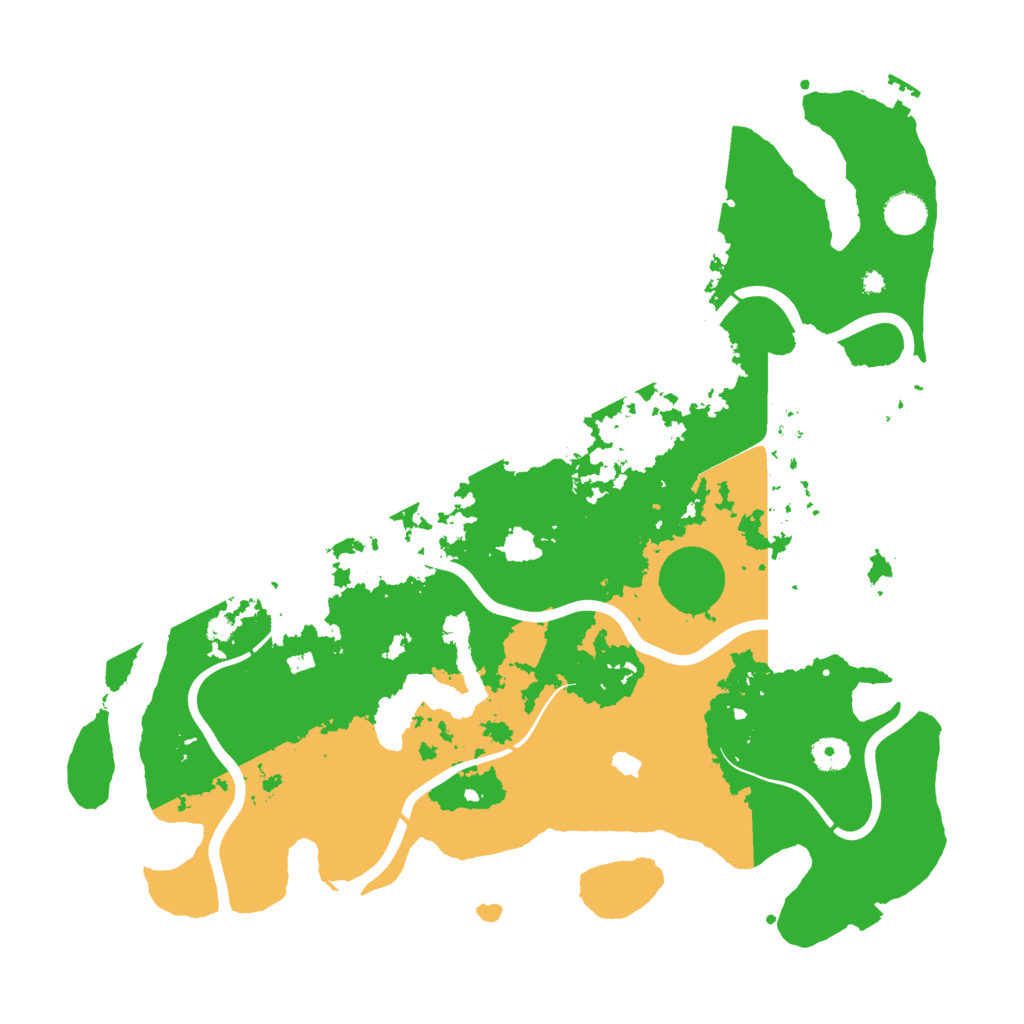 Biome Rust Map: Procedural Map, Size: 4250, Seed: 243685828