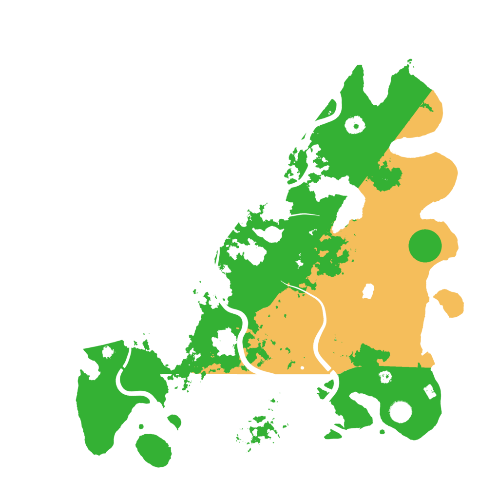 Biome Rust Map: Procedural Map, Size: 4000, Seed: 79366529