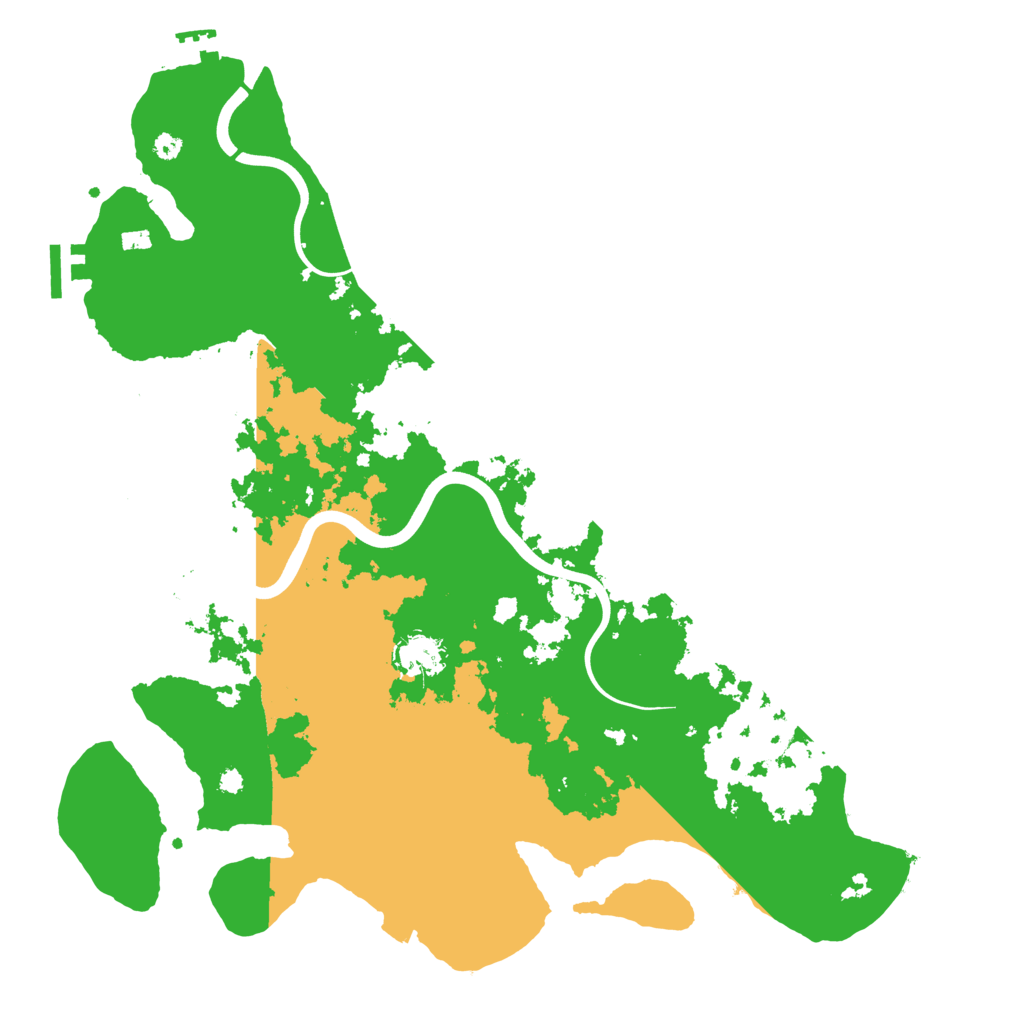 Biome Rust Map: Procedural Map, Size: 3850, Seed: 1295234440