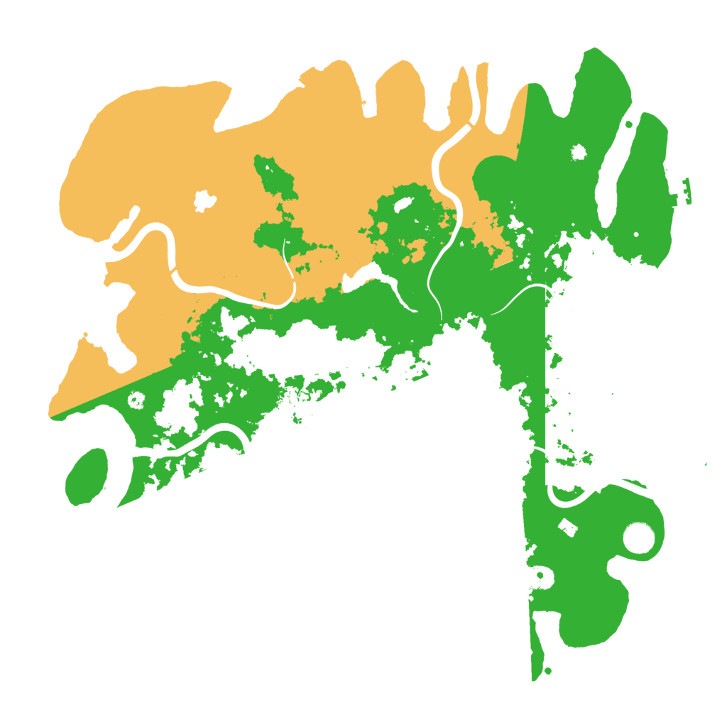 Biome Rust Map: Procedural Map, Size: 4200, Seed: 2126034529