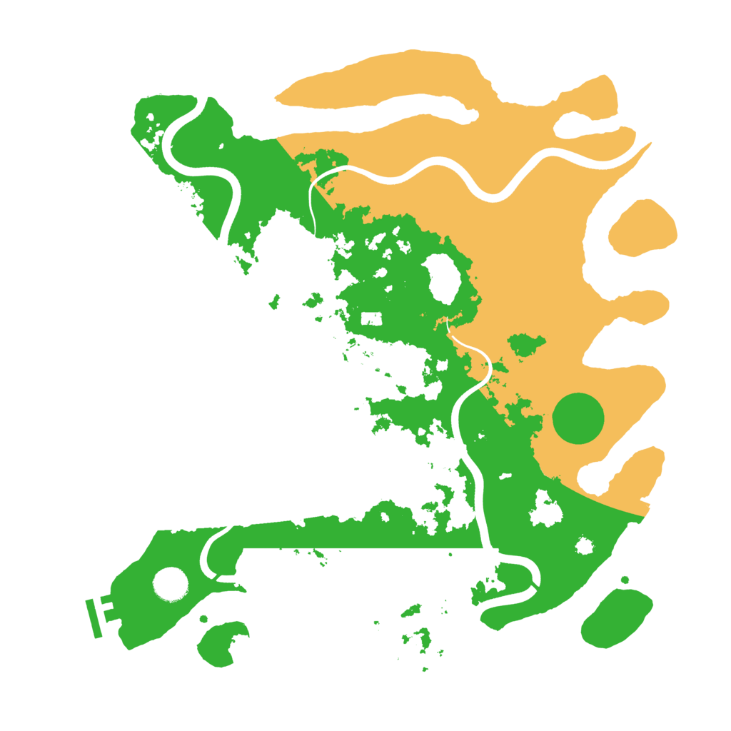 Biome Rust Map: Procedural Map, Size: 3750, Seed: 1773835284