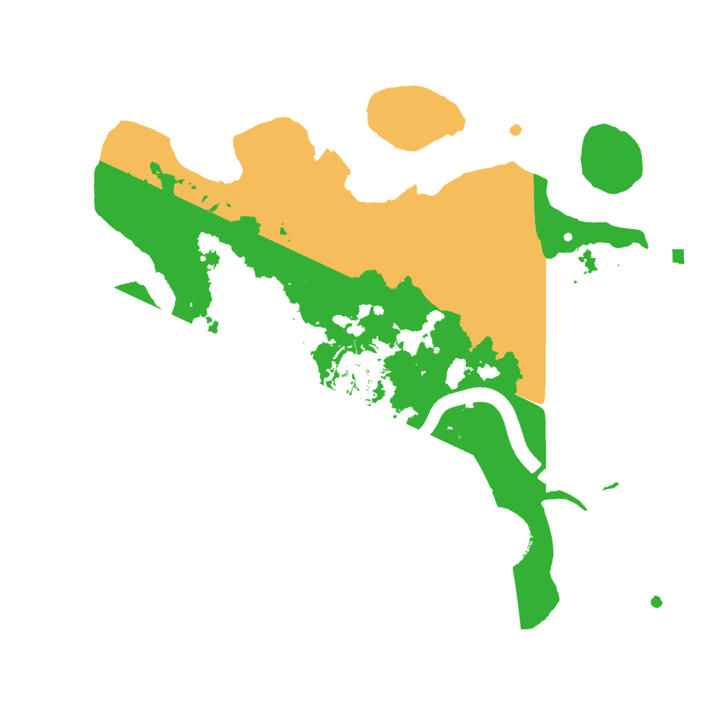 Biome Rust Map: Procedural Map, Size: 2500, Seed: 28638