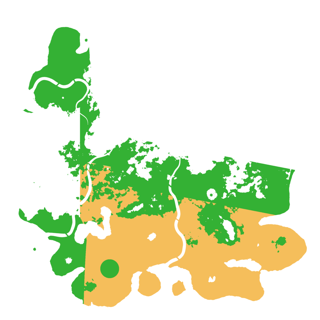 Biome Rust Map: Procedural Map, Size: 4500, Seed: 516876063