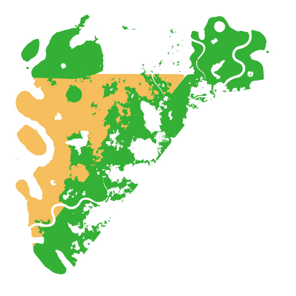 Biome Rust Map: Procedural Map, Size: 5000, Seed: 245628932