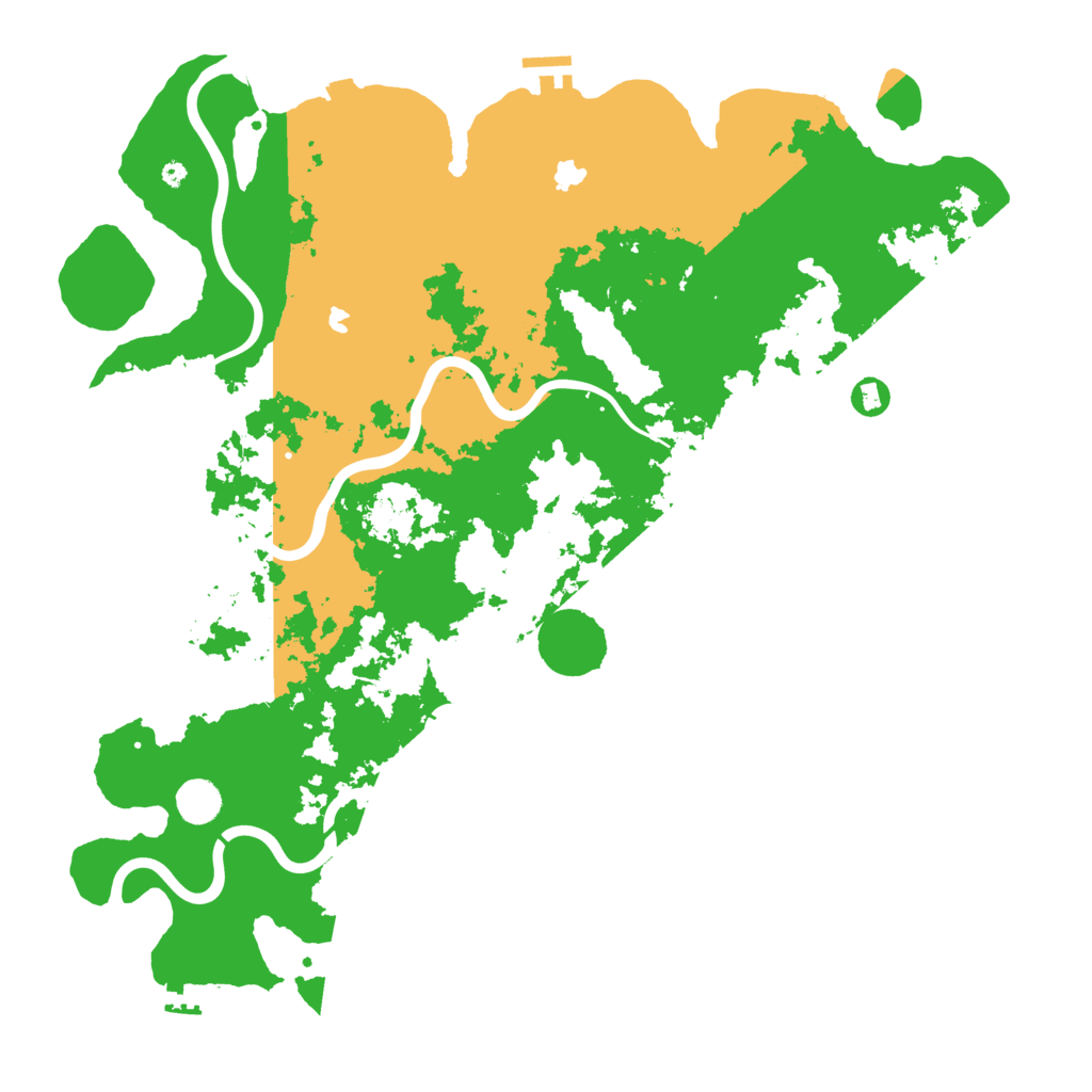 Biome Rust Map: Procedural Map, Size: 4500, Seed: 1511895834