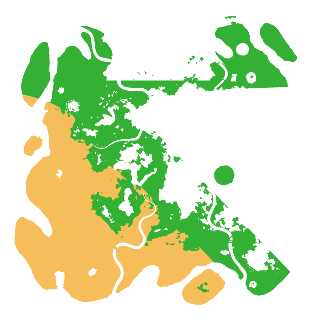 Biome Rust Map: Procedural Map, Size: 4500, Seed: 502789099