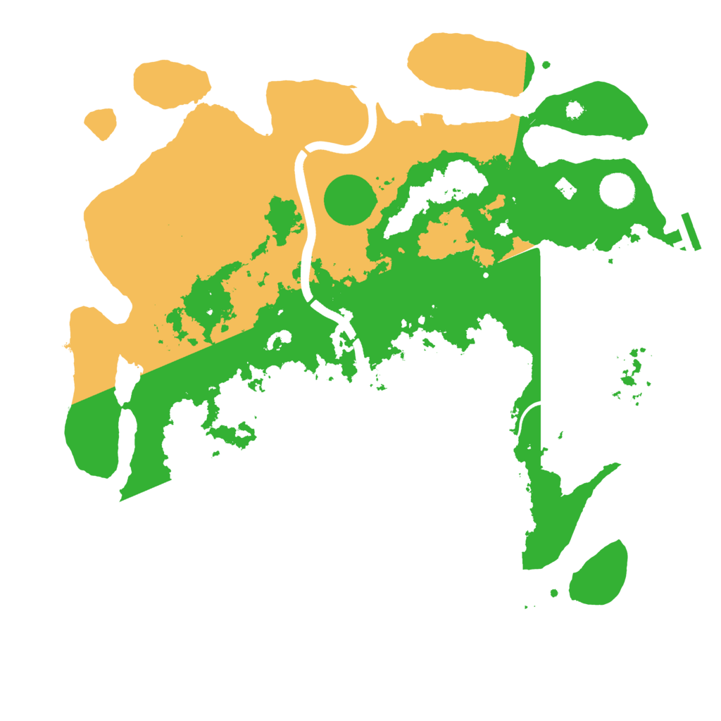 Biome Rust Map: Procedural Map, Size: 3750, Seed: 851605262