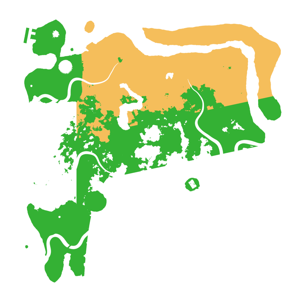 Biome Rust Map: Procedural Map, Size: 4000, Seed: 1551046758