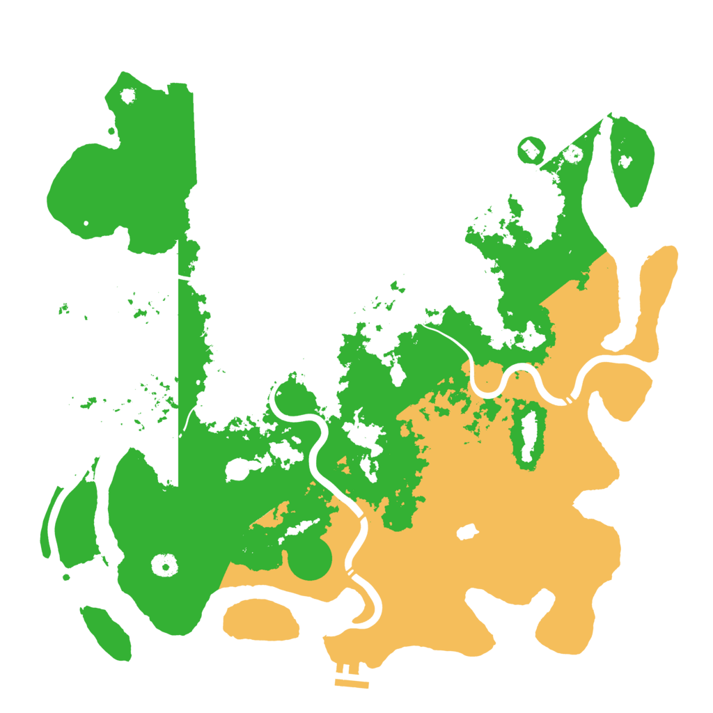 Biome Rust Map: Procedural Map, Size: 4250, Seed: 1282136034
