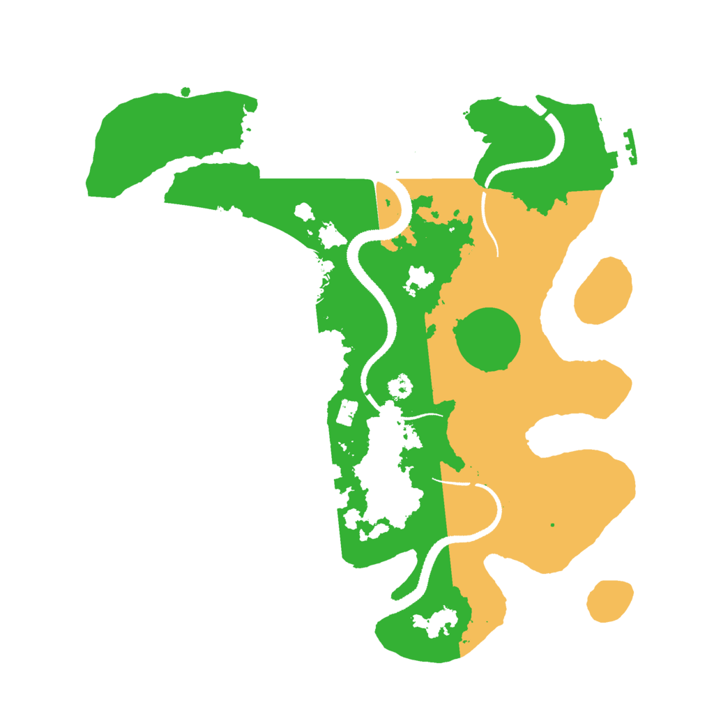 Biome Rust Map: Procedural Map, Size: 3000, Seed: 1106774862