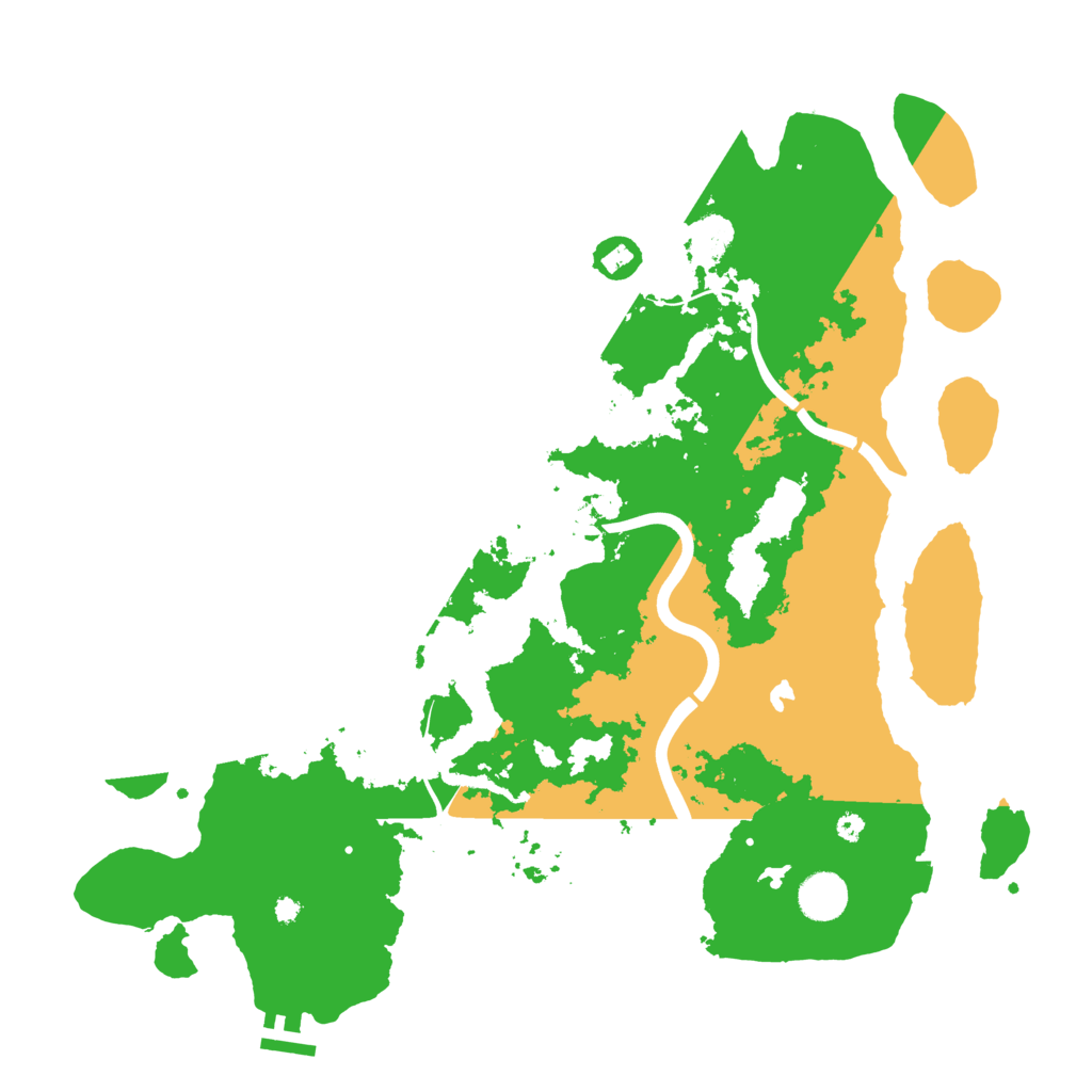 Biome Rust Map: Procedural Map, Size: 4000, Seed: 644529793