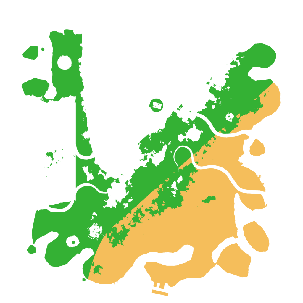 Biome Rust Map: Procedural Map, Size: 3750, Seed: 1269436006