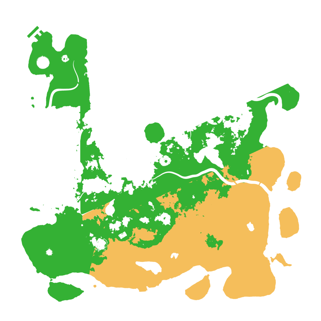 Biome Rust Map: Procedural Map, Size: 4500, Seed: 1663568747