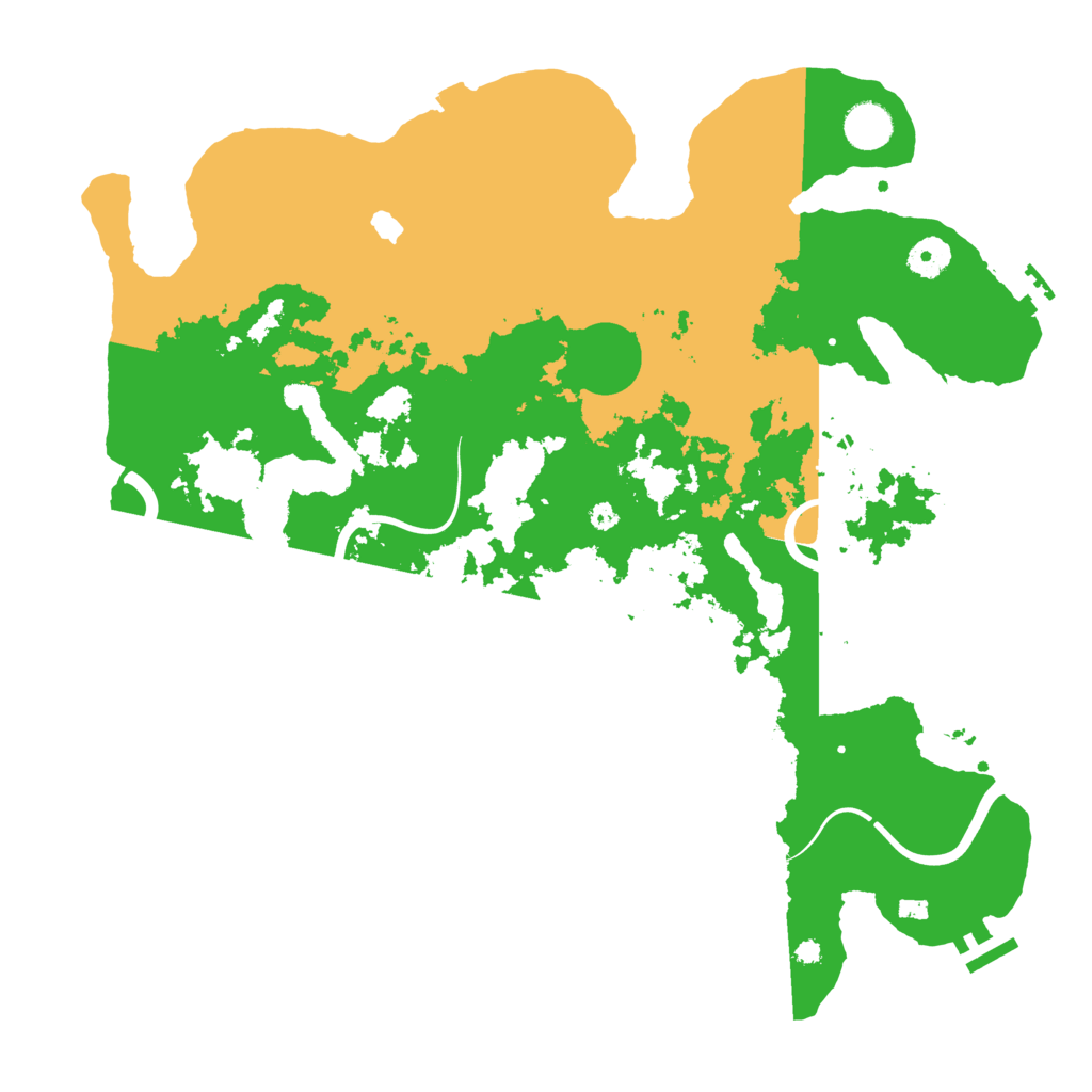 Biome Rust Map: Procedural Map, Size: 4000, Seed: 1271853248