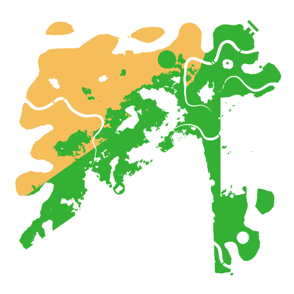 Biome Rust Map: Procedural Map, Size: 4250, Seed: 22589541