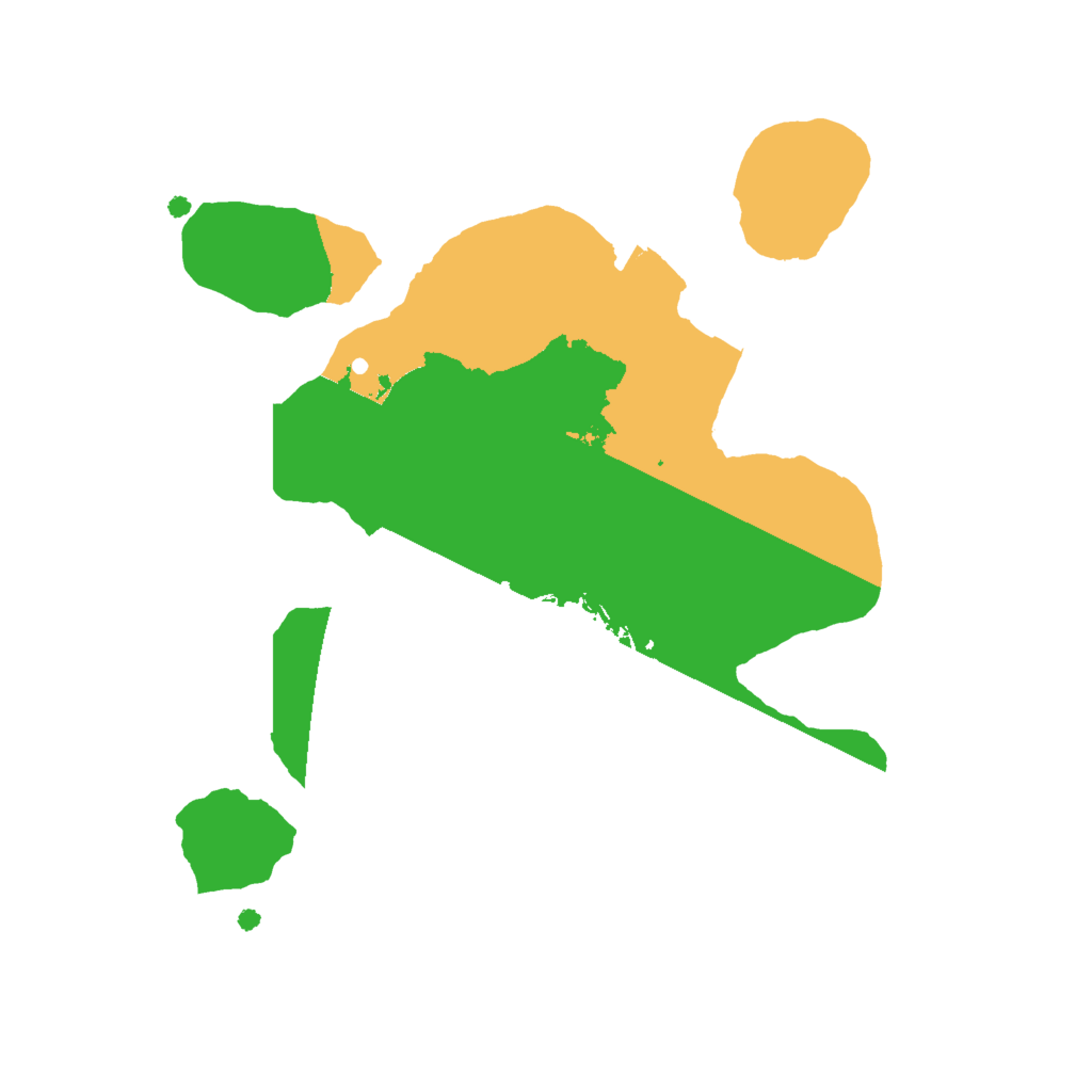 Biome Rust Map: Procedural Map, Size: 2000, Seed: 25862609