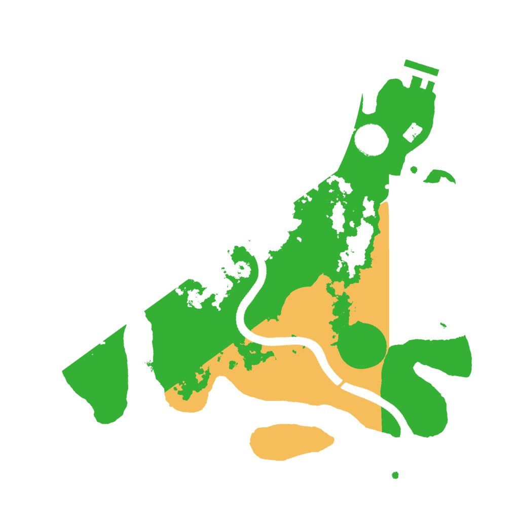 Biome Rust Map: Procedural Map, Size: 3000, Seed: 10782