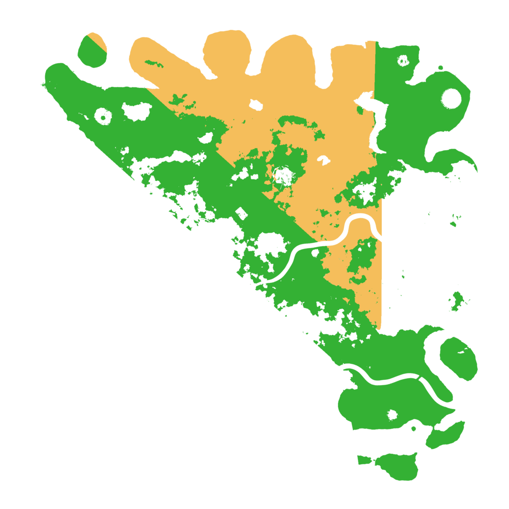 Biome Rust Map: Procedural Map, Size: 4500, Seed: 15579631