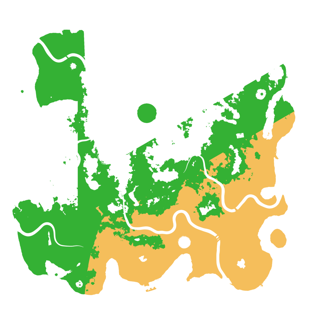 Biome Rust Map: Procedural Map, Size: 4500, Seed: 762994440