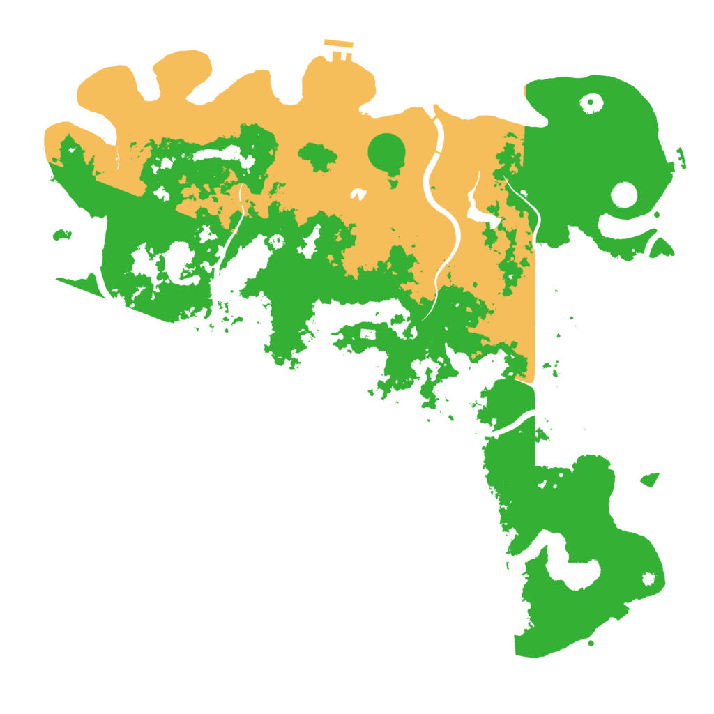 Biome Rust Map: Procedural Map, Size: 5000, Seed: 684742019