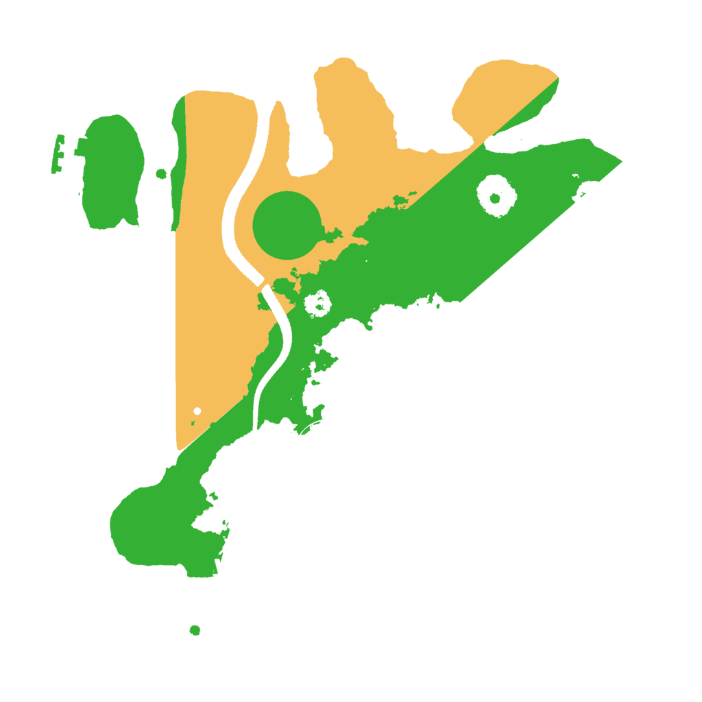 Biome Rust Map: Procedural Map, Size: 2700, Seed: 747711
