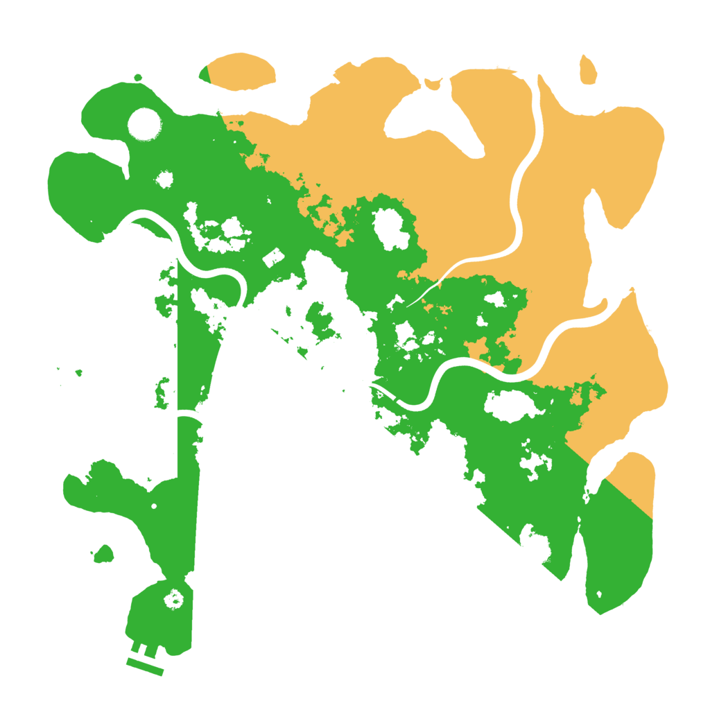 Biome Rust Map: Procedural Map, Size: 3800, Seed: 1754661169
