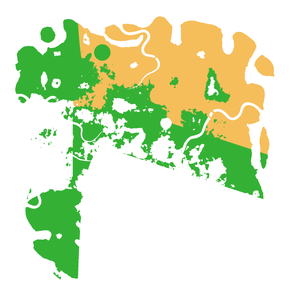 Biome Rust Map: Procedural Map, Size: 4700, Seed: 1117994880