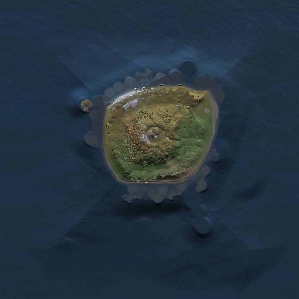 Rust Map: Procedural Map, Size: 1000, Seed: 2056500083, 1 Monuments