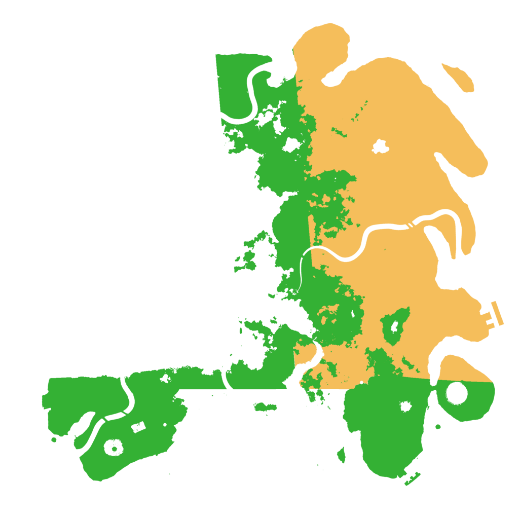 Biome Rust Map: Procedural Map, Size: 4250, Seed: 1628532902