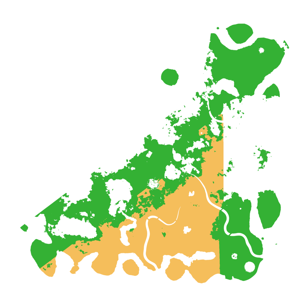 Biome Rust Map: Procedural Map, Size: 5000, Seed: 725018641