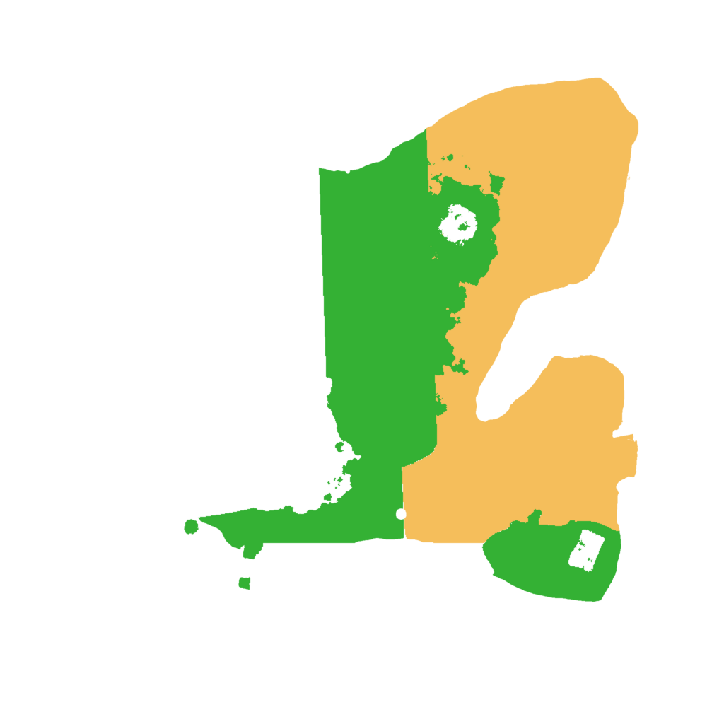 Biome Rust Map: Procedural Map, Size: 2000, Seed: 102346380