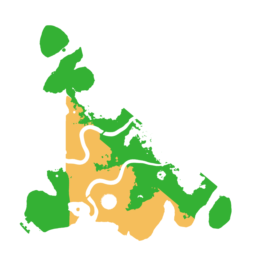 Biome Rust Map: Procedural Map, Size: 3000, Seed: 82192