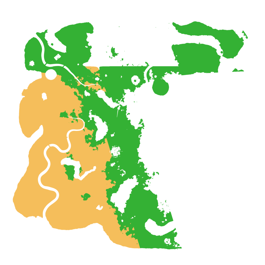 Biome Rust Map: Procedural Map, Size: 4500, Seed: 175332954