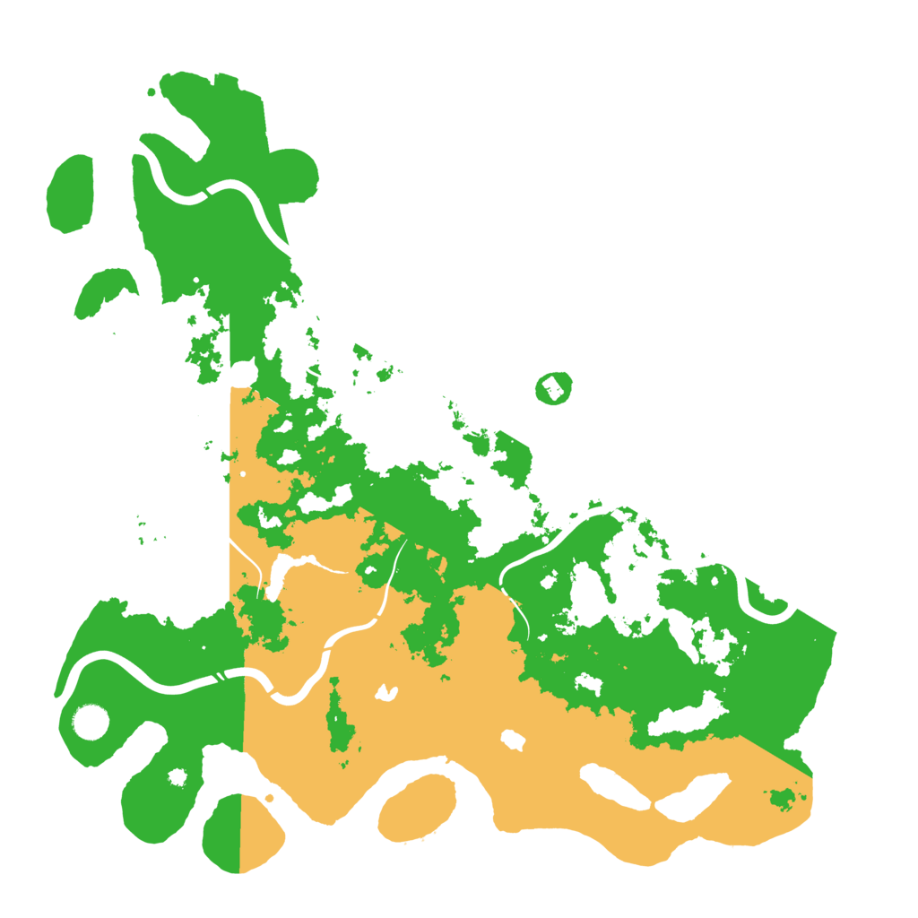 Biome Rust Map: Procedural Map, Size: 4500, Seed: 297154178