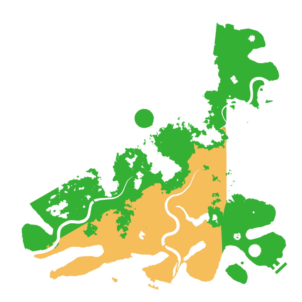 Biome Rust Map: Procedural Map, Size: 4200, Seed: 14041992